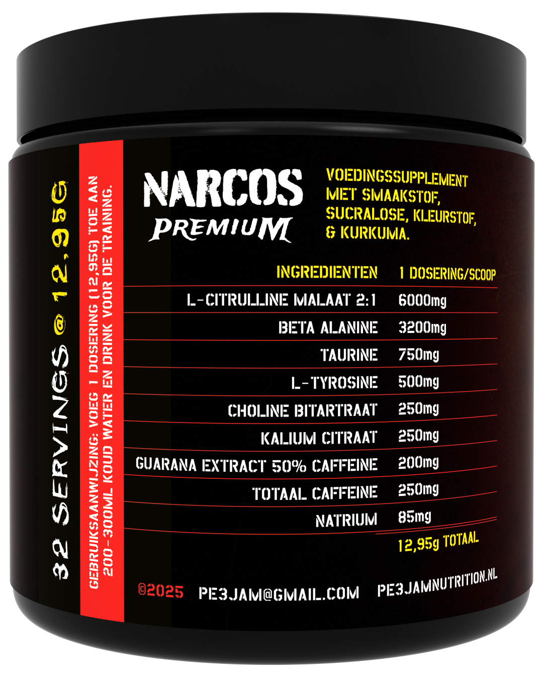 Narcos Premium Pre Workout